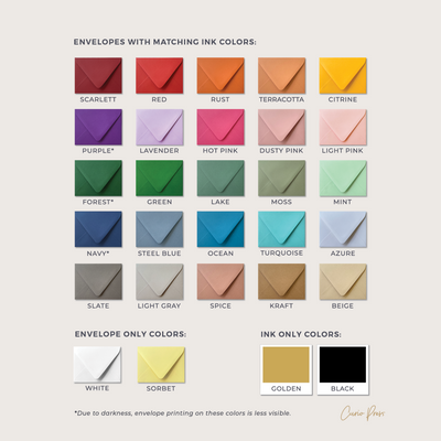 Flourishes: Folded Card Set
