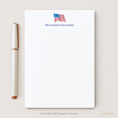 American Flag: Notepad