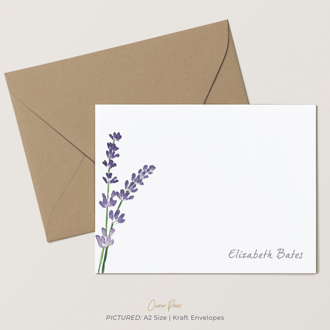 Lavender: Flat Card Set