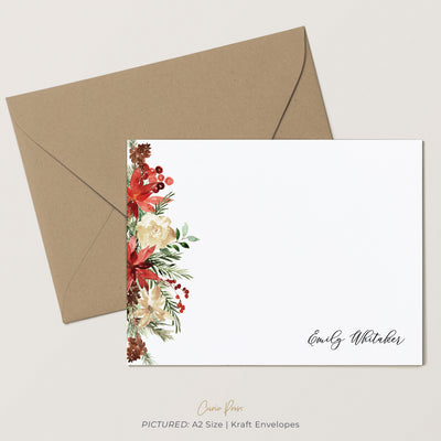 Poinsettia: Flat Card Set