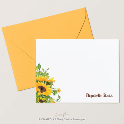 Sunflower: Flat Card Set